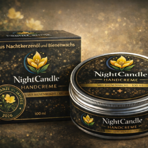 Nachtkerzen Öl Handcreme mit Bienenwachs